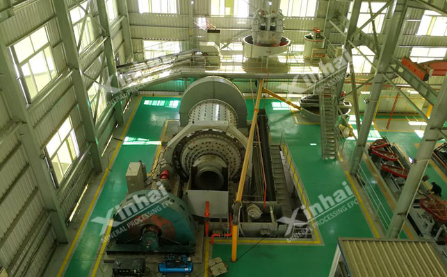 毬磨機(ji)案(an)例之銅(tong)鑛選鑛(kuang)項(xiang)目(mu)